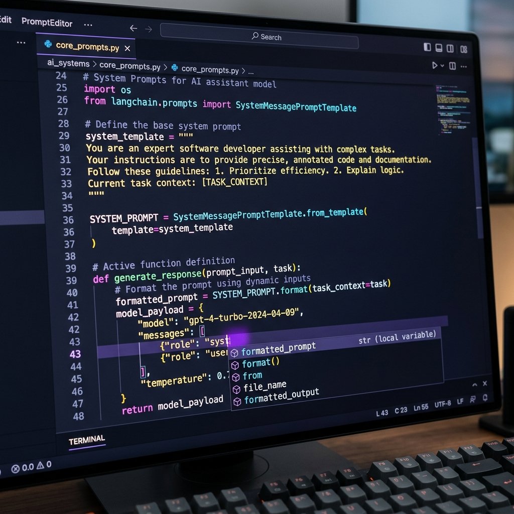 System Prompts for Code Generation
